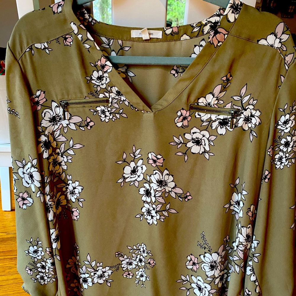 Maurices flower dress top